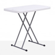 브로몰딩테이블 760 야외 접이식 캠핑 매대 가판대  플리마켓 행사용 파라솔홀