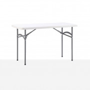 브로몰딩 테이블 1220 일자형 야외 접이식 캠핑 매대 가판대  플리마켓 행사용 파라솔홀