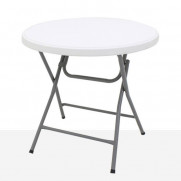 브로몰딩 테이블 원형 800 야외 캠핑 매대 가판대  플리마켓 행사용