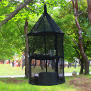 밴프 3단원형건조망