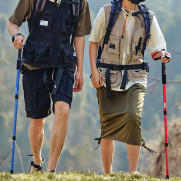 등산스틱 4단 T형