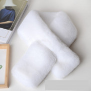 밍크 퍼 머플러 여성 털 목도리겨울 여자 털머플러 보온성 목도리 고급스런 머플